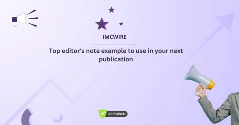 How to Write a Compelling Editor’s Note Example for Your Brand