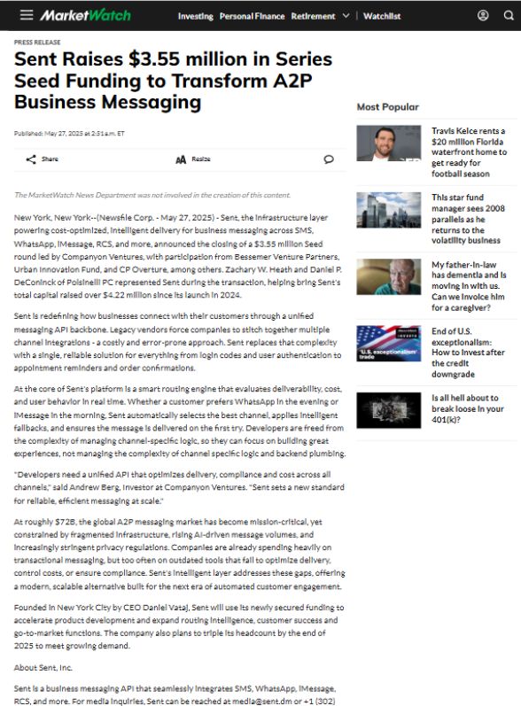 Get Featured in MarketWatch with IMCWire Publication