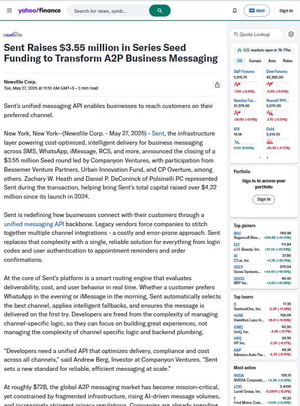 Get Featured in Yahoo Finance with IMCWire Publication