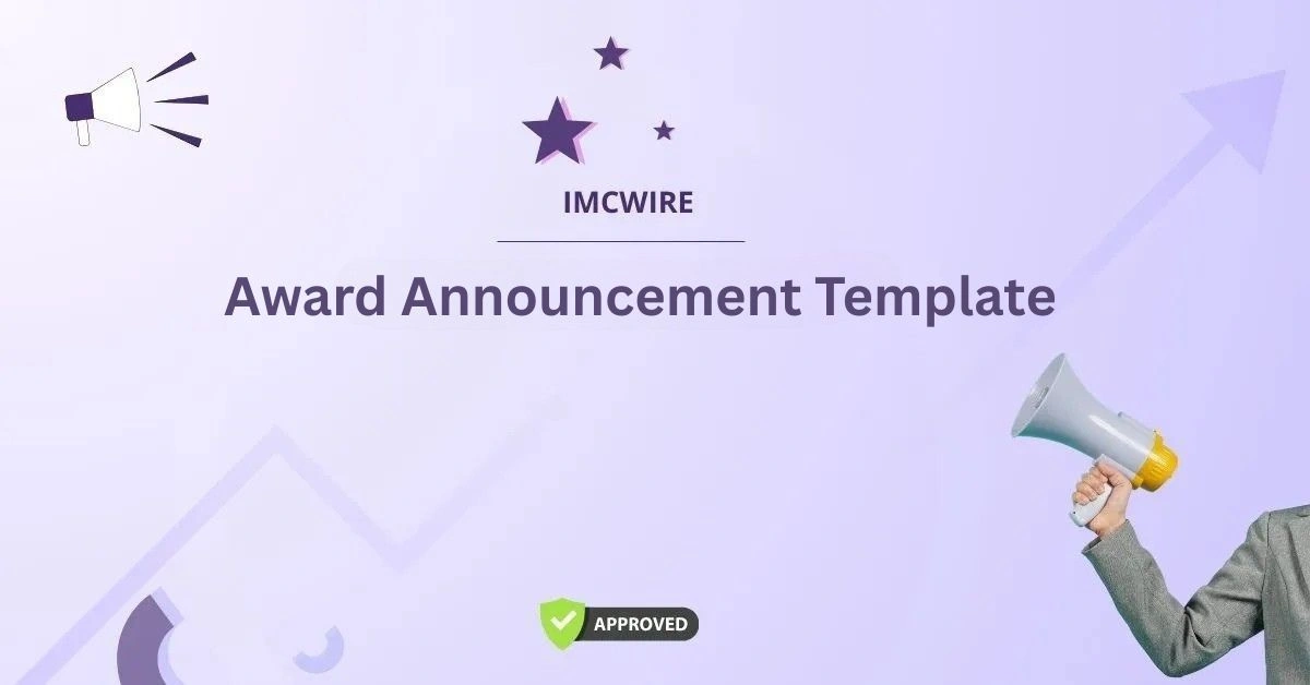 Award Announcement Template