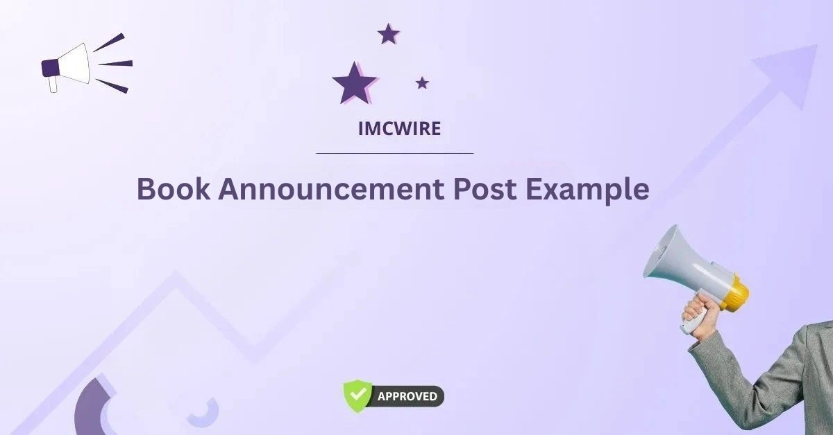Book Announcement Post Example