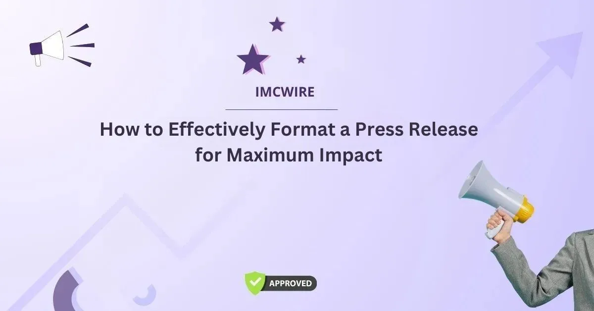 formatting a press release