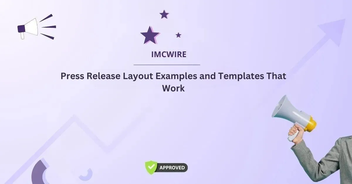 press release layout